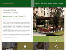 Tablet Screenshot of pinegrovedublinranch.com